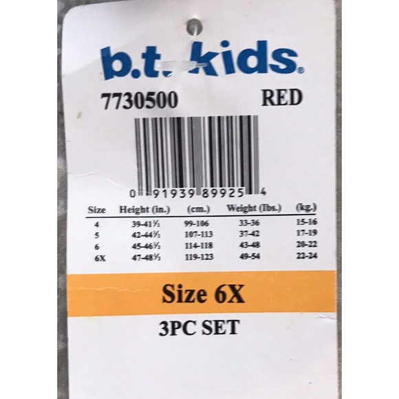 B.T. Kids Girls 6X Stylish Snowflake Sweater Shirt Turtleneck & Pants Outfit Set - Picture 5 of 5